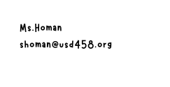 Ms Homan shoman usd458 org